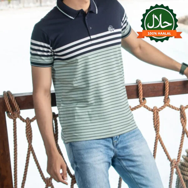 Stripe Polo T-Shirts