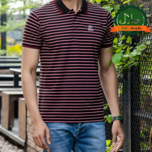 Stripe Polo T-Shirt