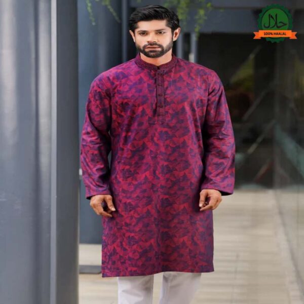 Mens Cotton Easy Karchupi Panjabi