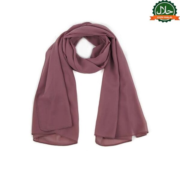 MAUVE PREMIUM GEORGETTE HIJAB