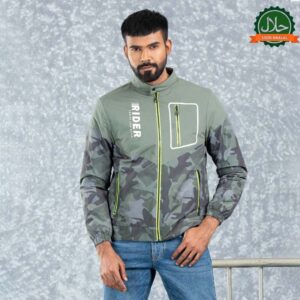 MENS BOMBER JACKET- AOP