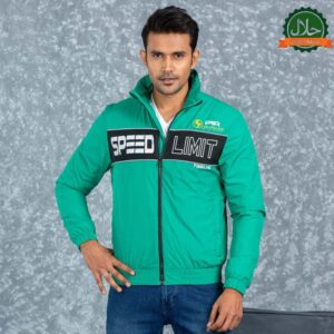 MENS BOMBER JACKET- GREEN