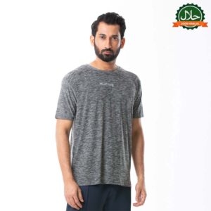 Men's Black Activewear T-Shirt