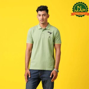 MENS POLO-SAGE GREEN