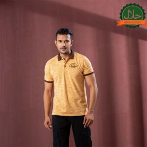 MENS POLO-BEIGE