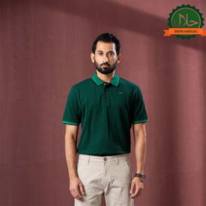 MENS POLO-GREEN