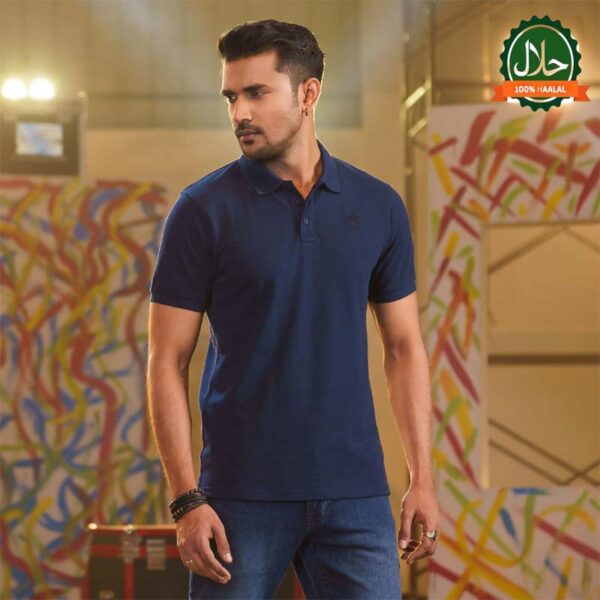 MENS POLO-NAVY BLUE