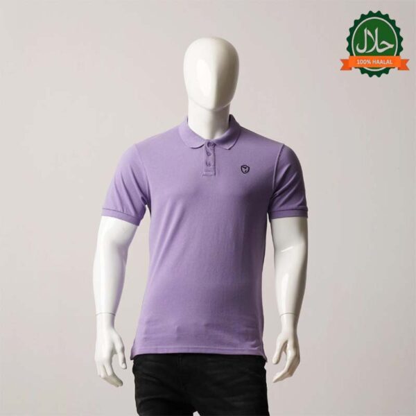 MENS POLO-LAVENDER