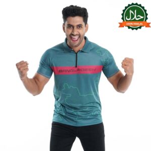 Men's Green Polo