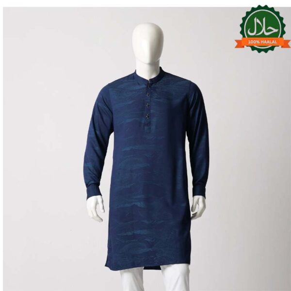 MENS BASIC PANJABI-NAVY