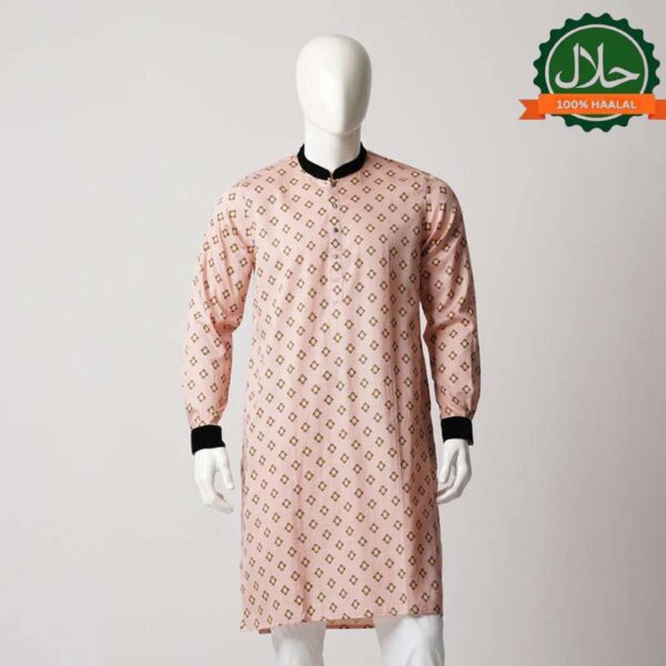 MENS PANJABI-RUSTY PINK