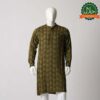 MENS PANJABI-OLIVE