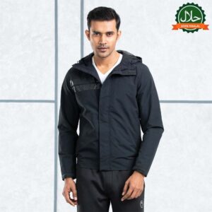 MENS WINDBREAKER- BLACK