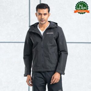 MENS WINDBREAKER-BLACK