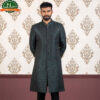 Mens Navy Sherwani