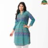 Womens Green Ethnic Kurti