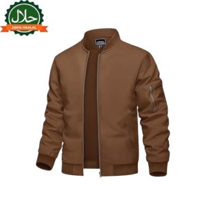 Men's Bomber Jacket Lightweight Casual Spring Fall Windbreaker