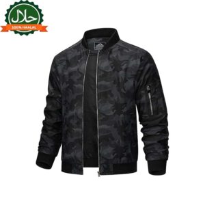 Men's Bomber Jacket Lightweight Casual Spring Fall Windbreaker